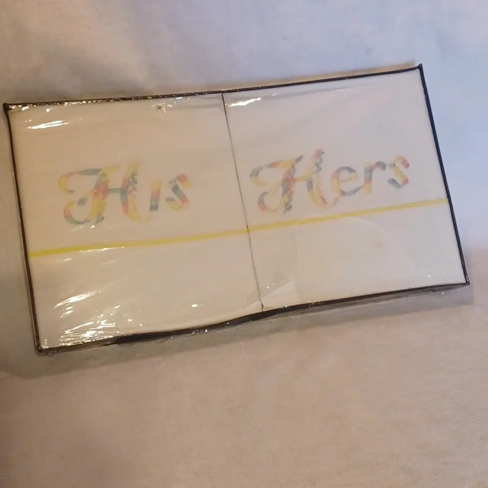 Pillow Case Set His And Hers